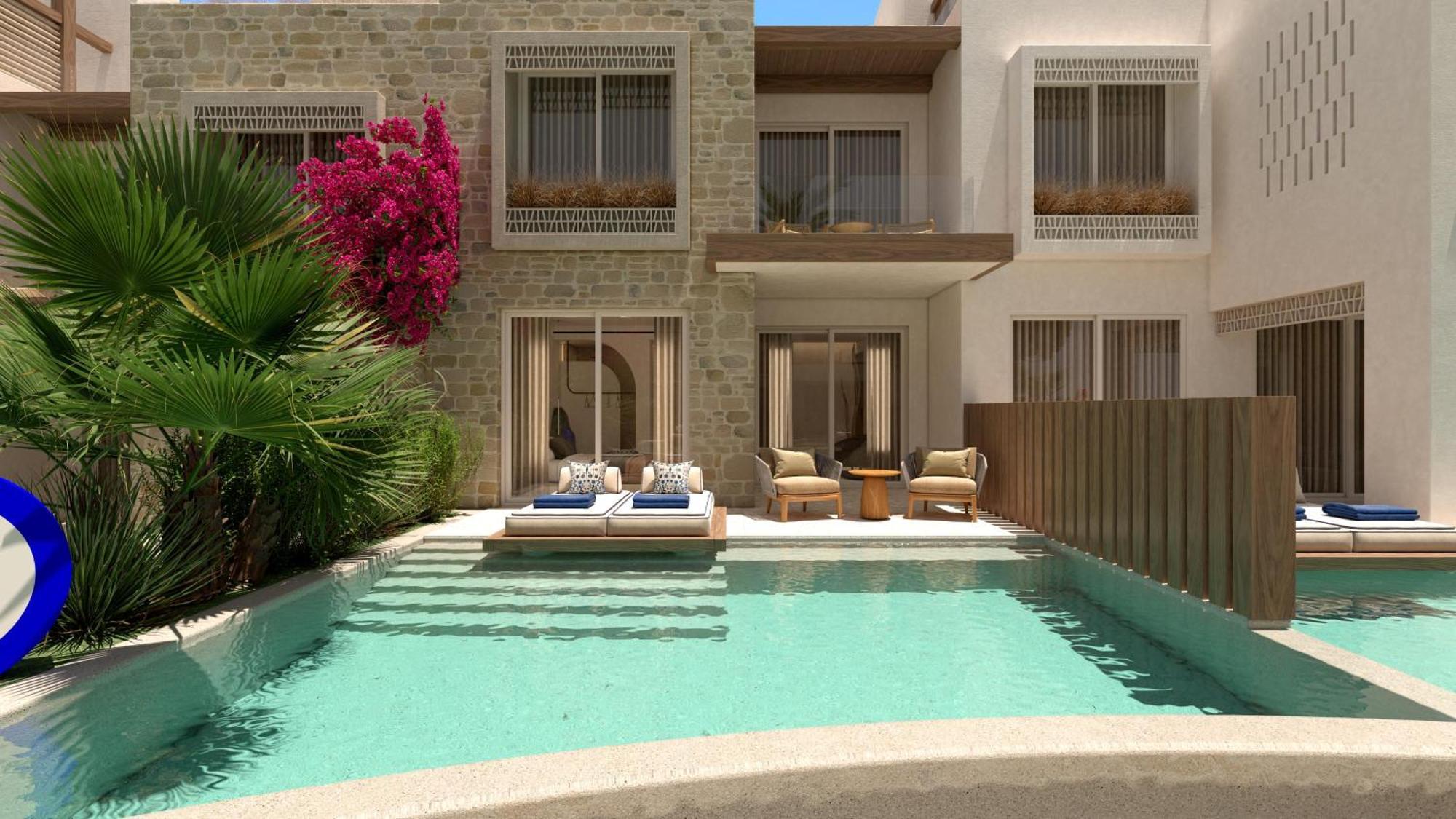 Uzenie All Suites Boutique Resort (Adults Only) Adelianos Kampos Luaran gambar
